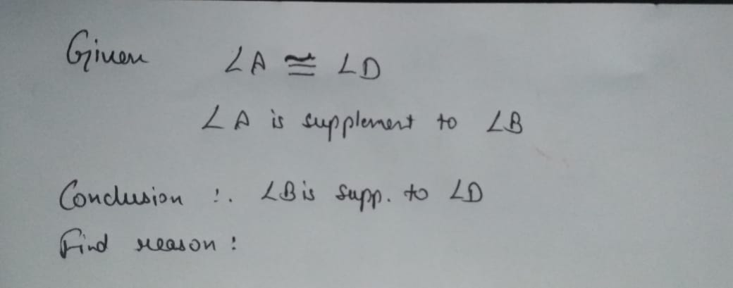 Geometry homework question answer, step 1, image 1